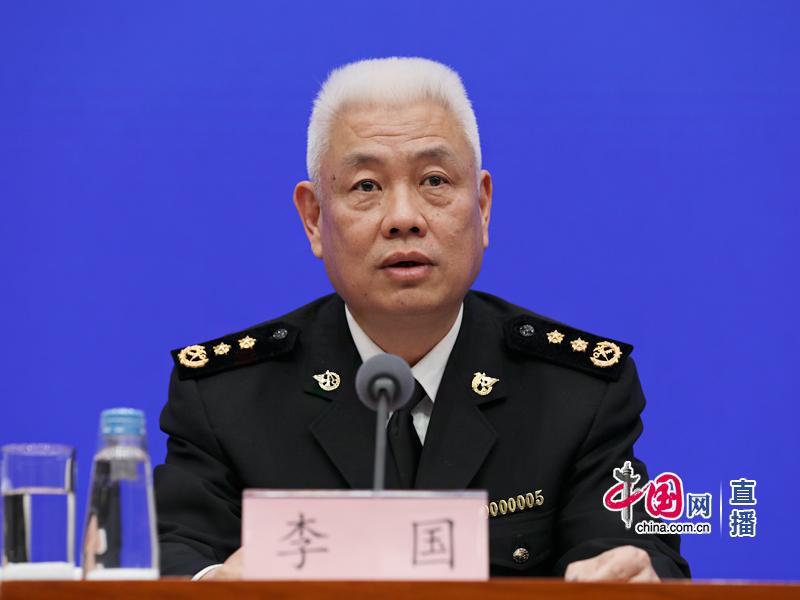 海关总署副署长李国(中国网 李佳 摄影)