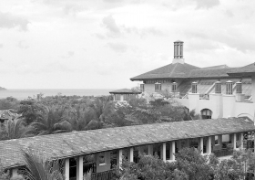 夏女士拍的客房外照片。