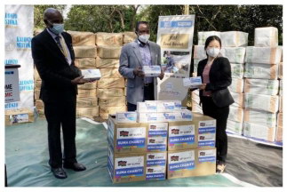 香港澳美制药献爱非洲，助力多国对抗疫情